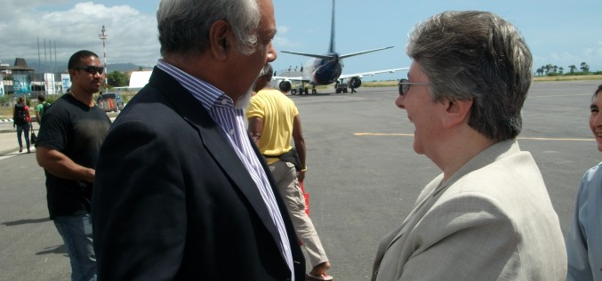 Irmán Alaide Deretti, Konselleira jerál Misaun nian hahú vizita iha Timor-Leste