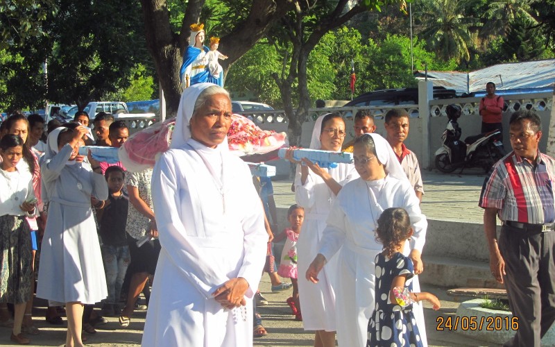 Selebra Festa Maria Auxiliadora nian hamutuk ho Sarani Parókia Balide