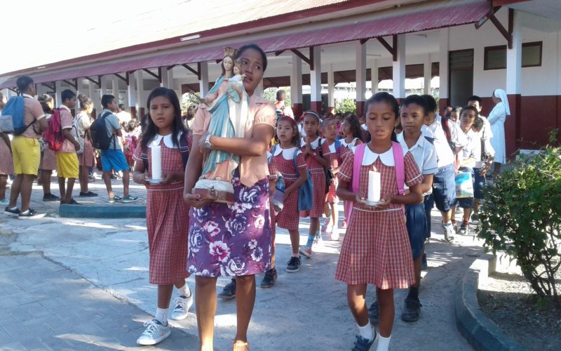 Escola Maria Auxiliadora selebra festa padroeira nian