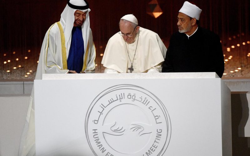 Catequese do Papa Francisco sobre sua viagem aos Emirados Árabes