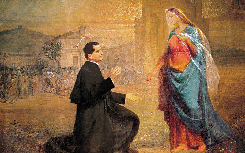Don Bosco no Maria Auxiliadora