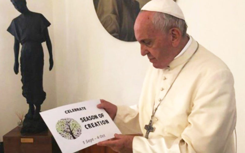 Papa Francisco nia mensajen ba Loron Mundiál Orasaun ba kuidadu Kriasaun nian