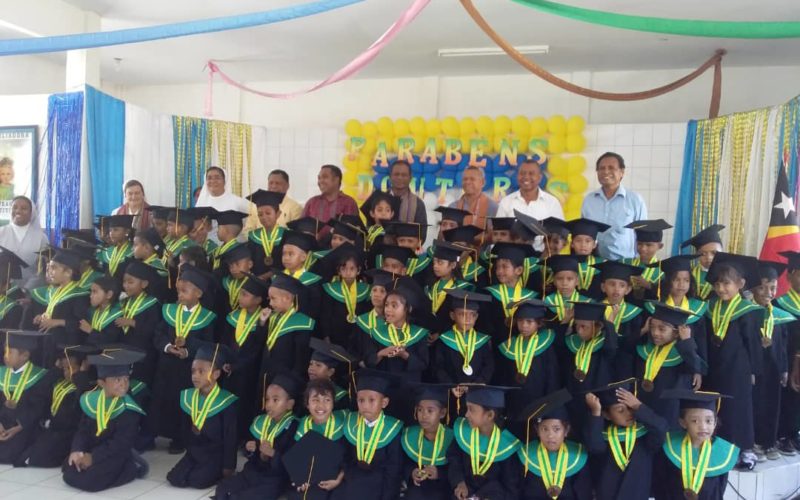Graduasaun Pré-Escolar Maria Auxiliadora-Comoro Ano Letivo 2020