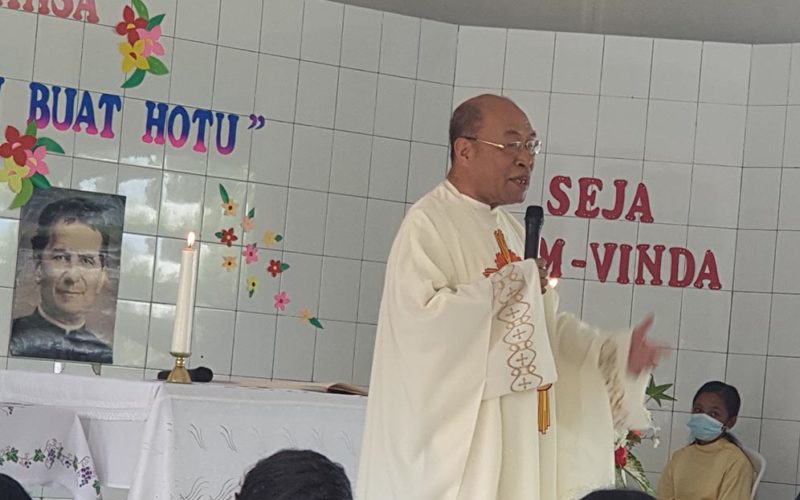 Festa Don Bosco hamutuk ho estudante Escola Maria Auxiliadora