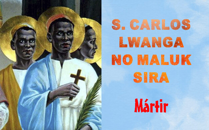 S. Carlos Lwanga no kompañeiru sira, mártir