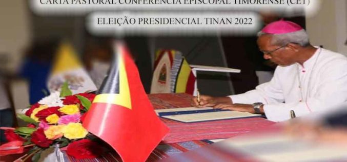 Carta Pastoral Conferência Episcopal Timorense (CET): Eleição Presidencial Tinan 2022
