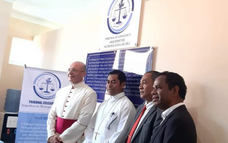 Abertura  “Tribunal Eclesiástico” Kreda Timor-Leste nian