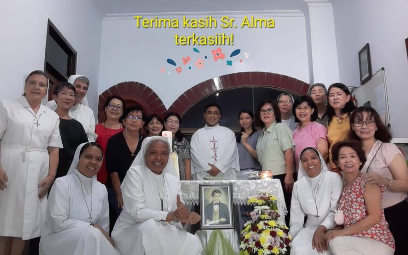 Kunjungan kanonik Sr Alma di komunitas Regina Pacis Jakarta